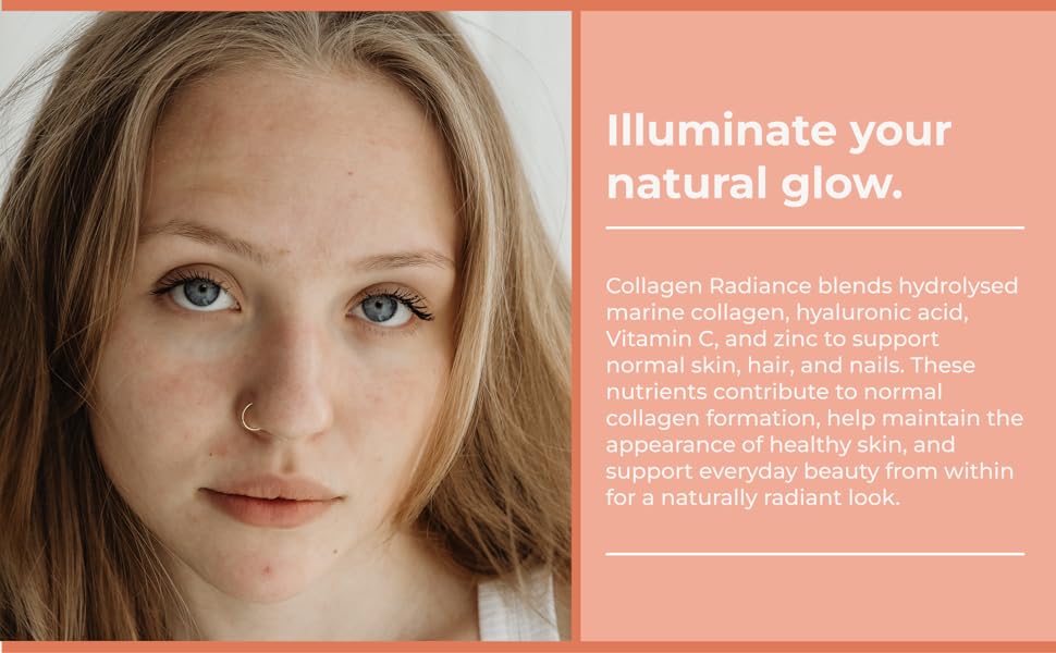 Collagen Protein Powder for Hair, Skin & Nails – 10,000mg High Strength