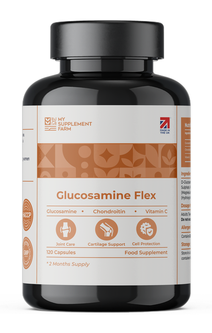 Advanced Glucosamine & Chondroitin Complex – 1500mg High Strength Joint Formula (120 Tablets)