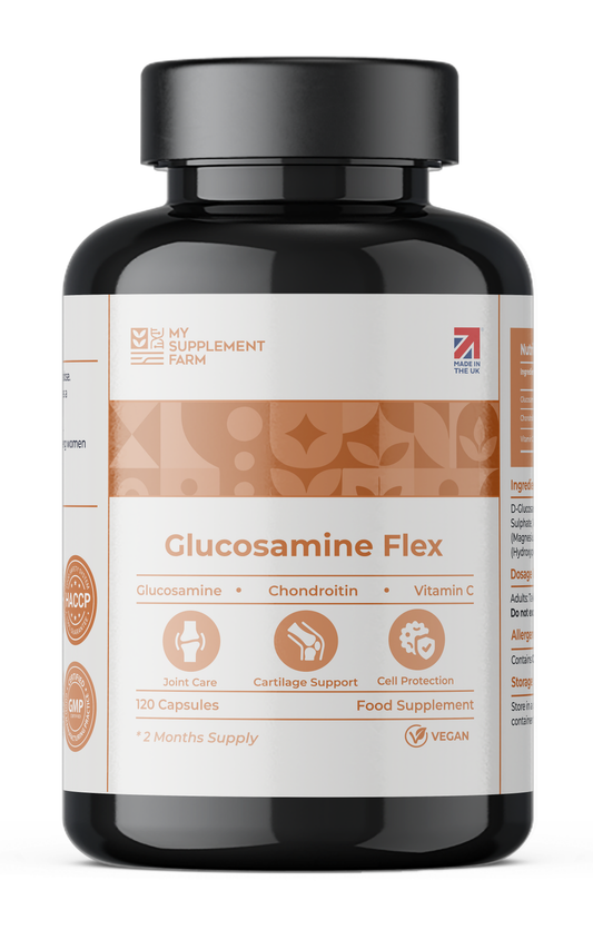 Advanced Glucosamine & Chondroitin Complex – 1500mg High Strength Joint Formula (120 Tablets)
